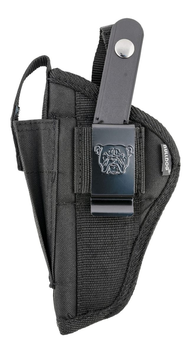 Bulldog Cases Extreme Handgun Holster with Belt Loop and Clip for Large Aut
