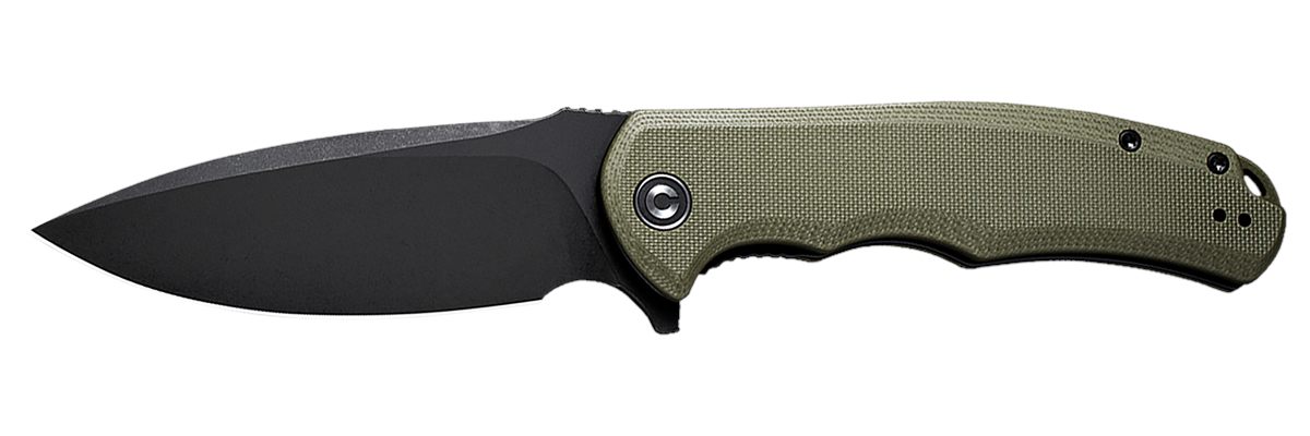 Civivi Knives C803F Praxis 3.75in Folding Plain Black Stonewashed 9 Cr18 Mo