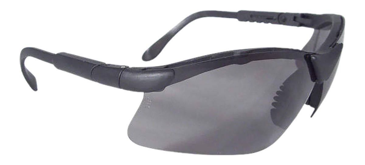 Radians Revelation Protective Shooting Glasses (Dark Smoke Lens/Black ), On