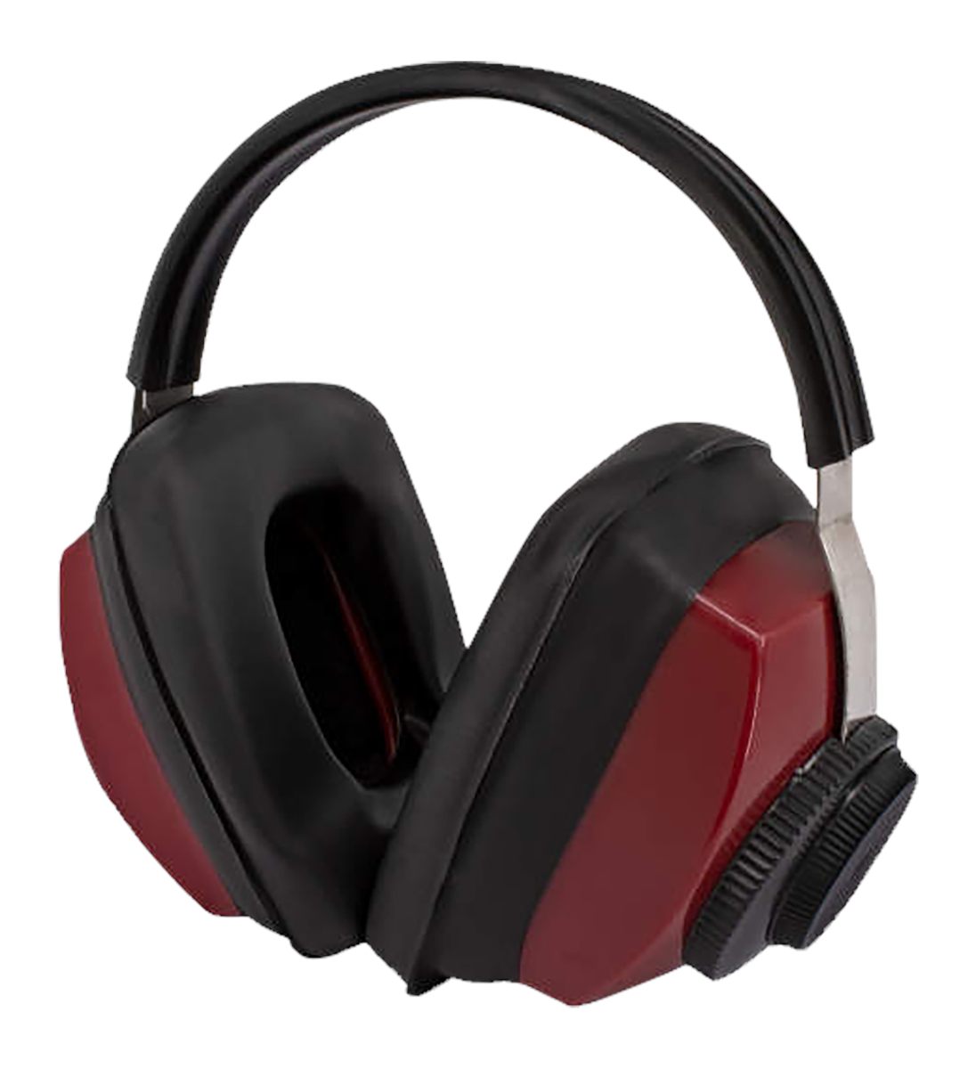 Radians Competitor Multiposition Red Earmuffs, earcups, one Size
