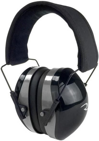 Radians Terminator Folding Earmuff (Black), One Size view 2