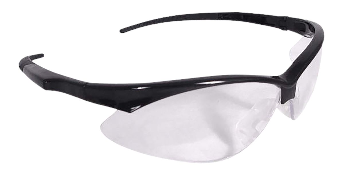Radians Outback Shooting and Safety Glass (Black Clear Lens)