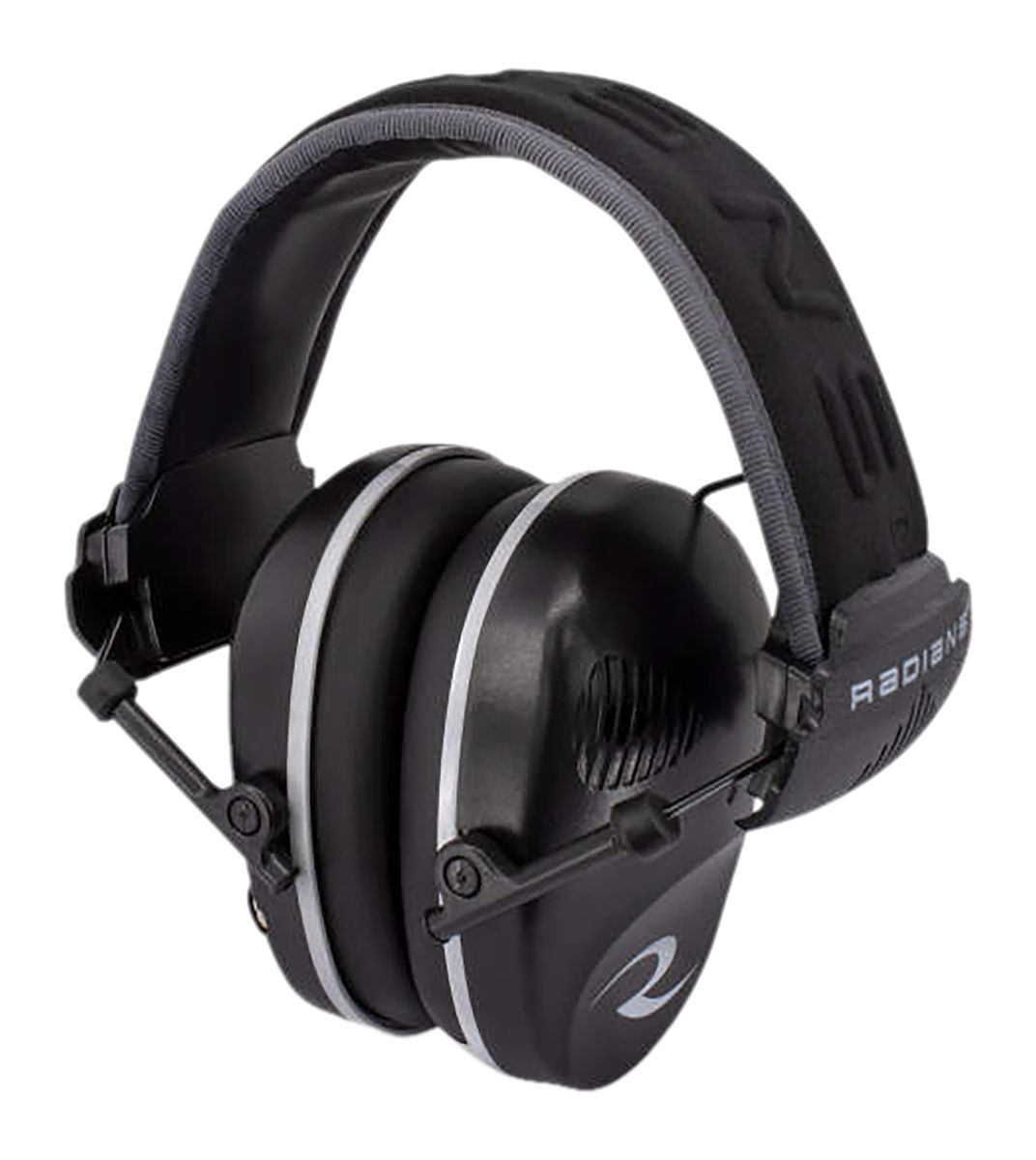Radians R3200ECS Dual Mic Electronic Muff 23 dB Over the Head Black/Gray Ad