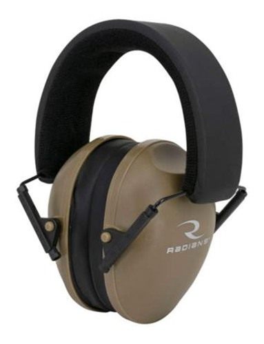 Radians LS0840CS Low Profile Ear Muff with Revised Ergonomic Cups Tan view 2