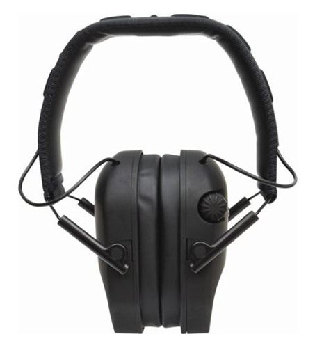 Radians VX0110CS Vertex Slim Dual Mic Muff Electronic Earmuff - NRR22 (Avai view 3