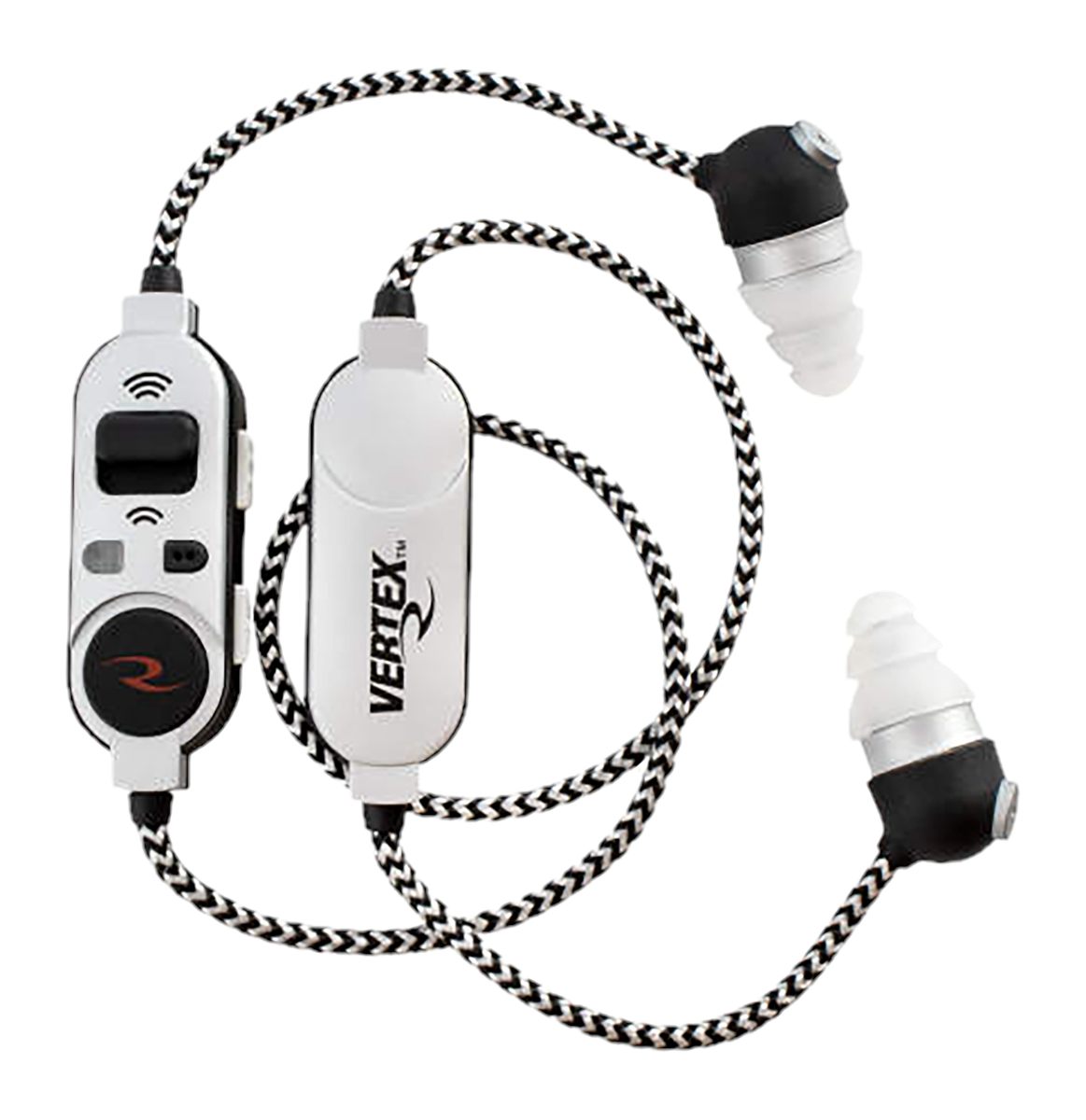 Radians VX-BTAC10 Vertex Electronic Ear Buds 25 dB In The Black/Gray