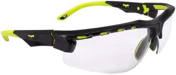 Radians Thraxus Elite Saftey Glasses Hi-vis (clear Lens) view 2