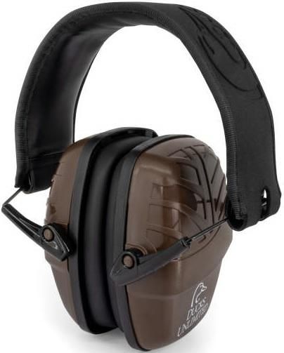 Radians DULOHPBRNBX Low Profile Earmuff Over the Head Brown view 2