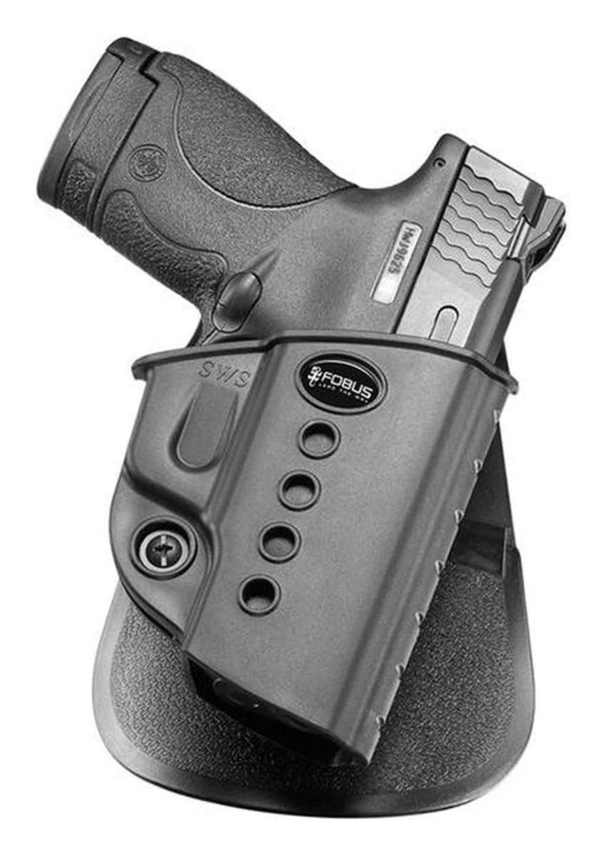 Fobus SWS Evolution Holster for S&W M&P and M&P M2.0 Shield 9mm & .40, Taurus Slim 708, 709 & 740, Walther PPS 9mm & .40, CZ97B, Right Hand Paddle