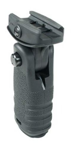 Mission First Tactical RFG React Vertical Grip Folding Black Polymer for AR view 2