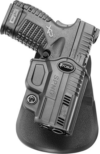 Fobus SPND Evolution Holster for Springfield XD-S 3.3in. 4in. .45, 9mm .40 view 2
