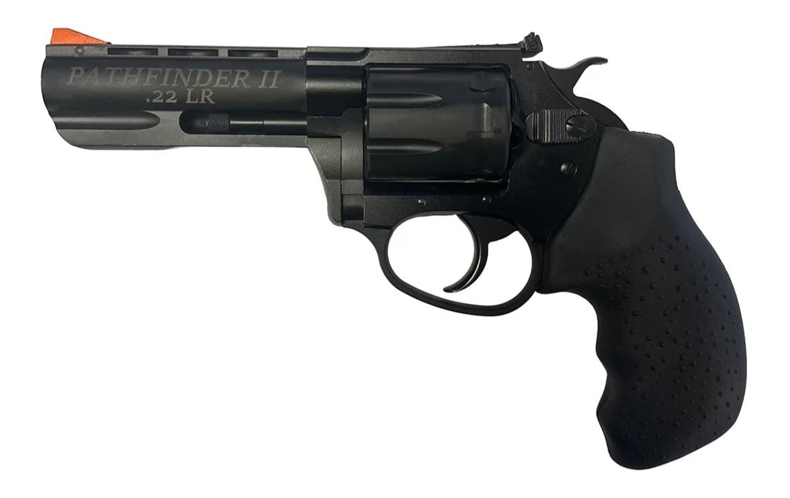 Charter Arms CA Pathfinder II 22LR 3.5 BLK 8RD Rubber Grip
