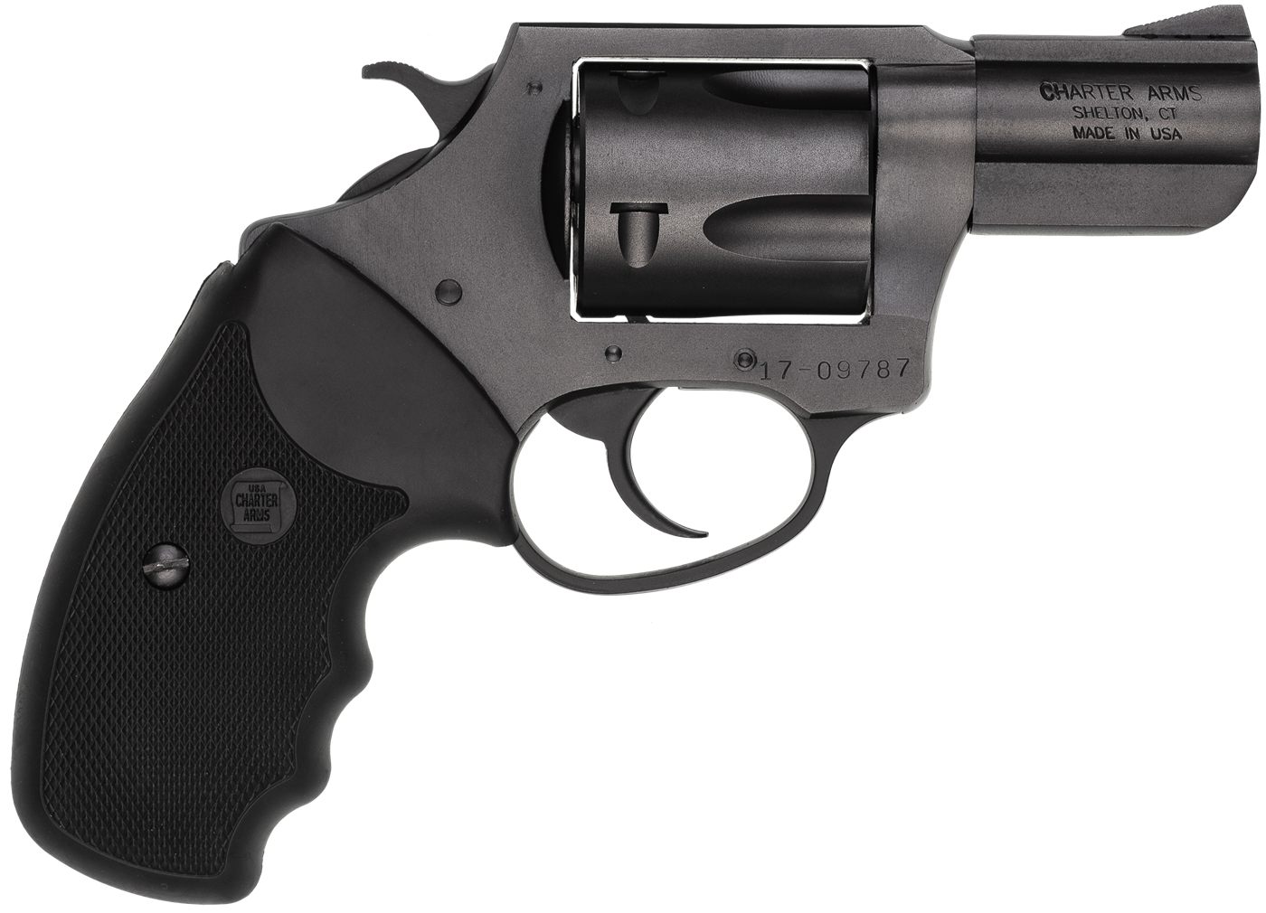 Charter Arms 13520 Mag Pug Large 357 5 Shot 2.20in Black Ported Steel Barre