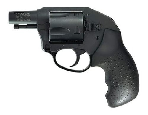 Charter Arms Boomer 2in 357 MAG 5-Shot Rubber Grips Black