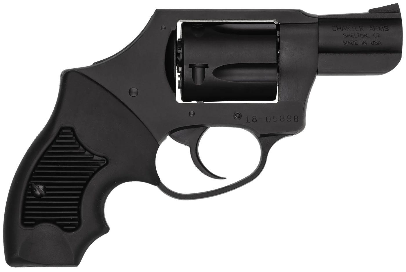 Charter Arms 13811 Undercover Lite Small 38 Special, 5 Shot 2in Black Steel