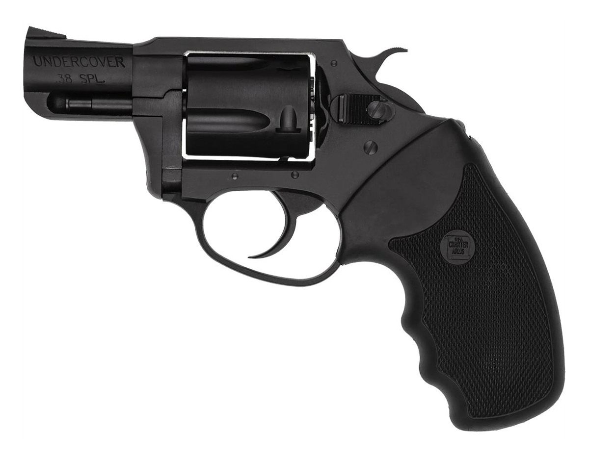 Charter Arms 13820 Undercover Lite Small 38 Special, 5 Shot 2in Black Stain view 2