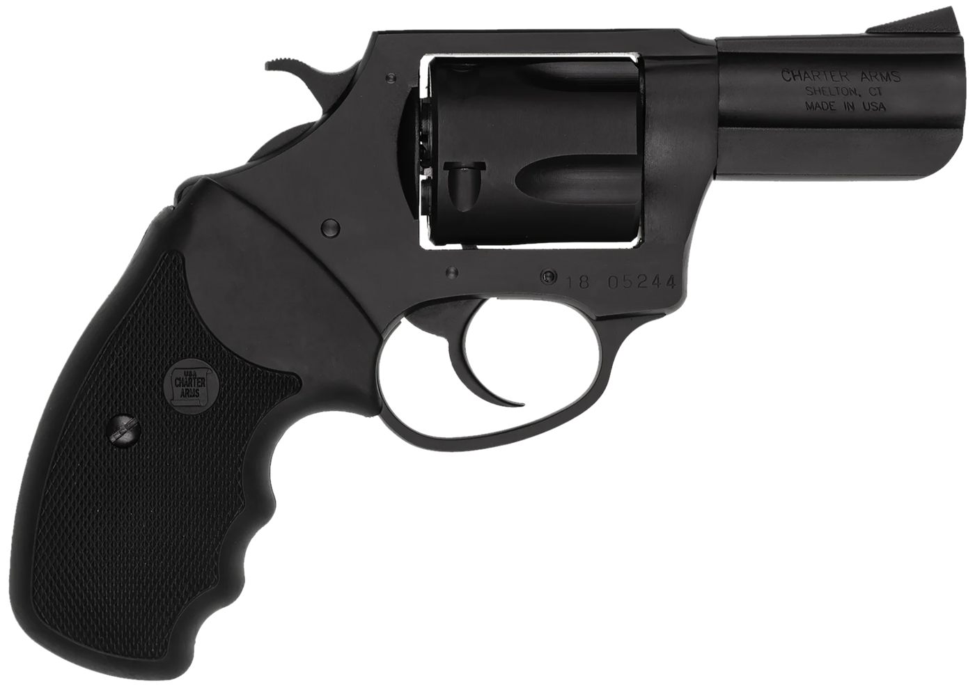 Charter Arms 14420 Bulldog Large 44 S W Spl 5 Shot 2.50in Black Stainless S