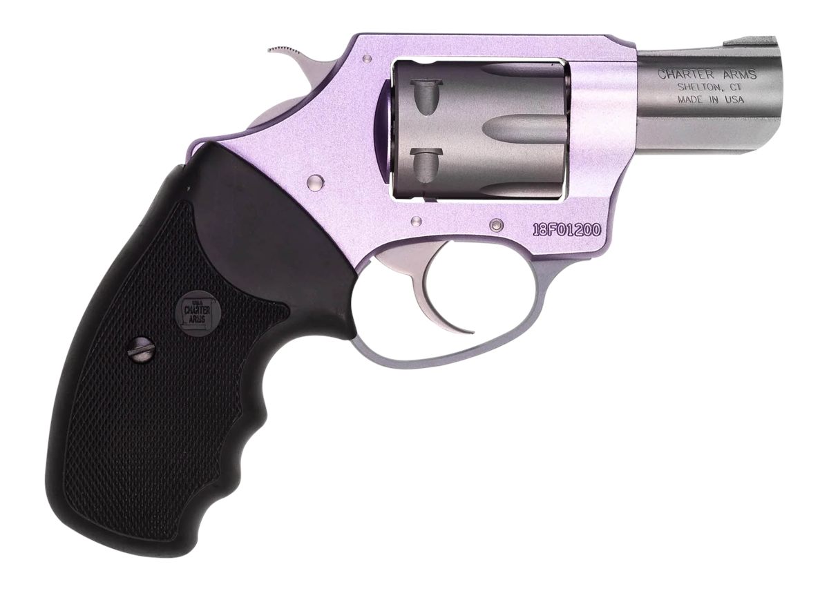Charter Arms 52240 Pathfinder Lite Lavender Lady Small 22 LR, 8 Shot, 2in M