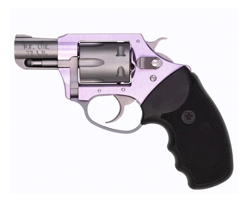 Charter Arms 52240 Pathfinder Lite Lavender Lady Small 22 LR, 8 Shot, 2in M view 2