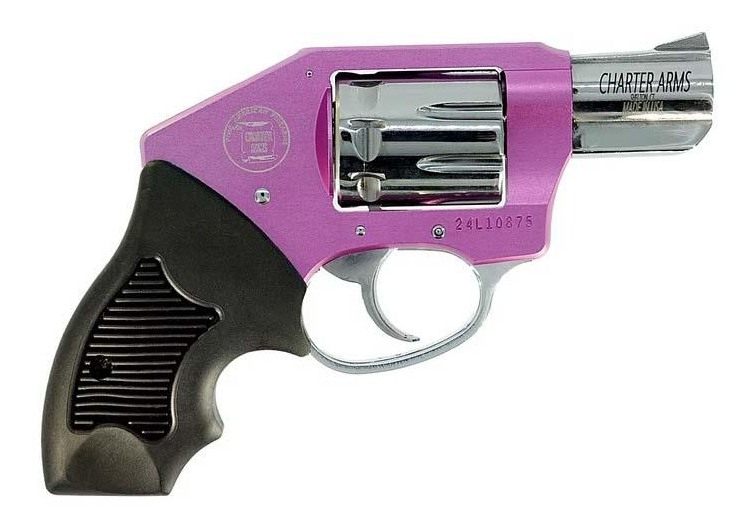 Charter Arms The Walker Handgun .22 LR 8rd Capacity 2'' Barrel Pink view 2