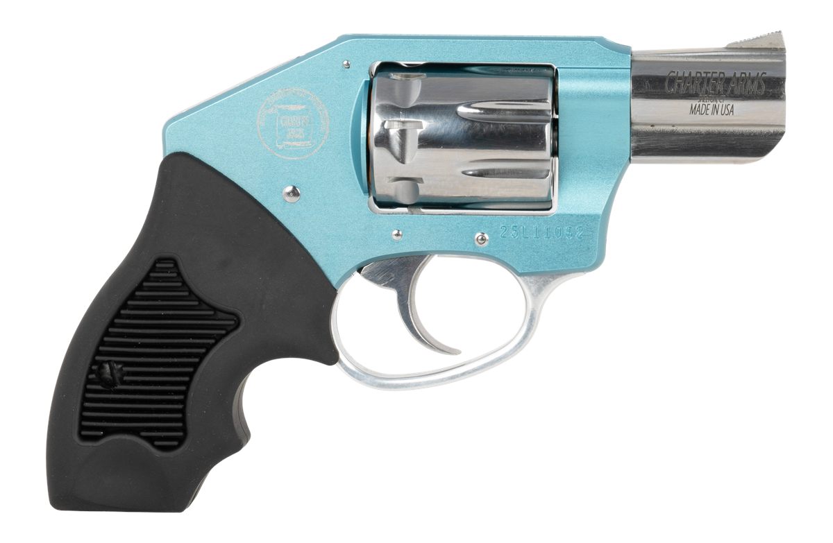 CHARTER ARMS THE WALKER 22 LR 8-SHOT BLUE/HI POLISH