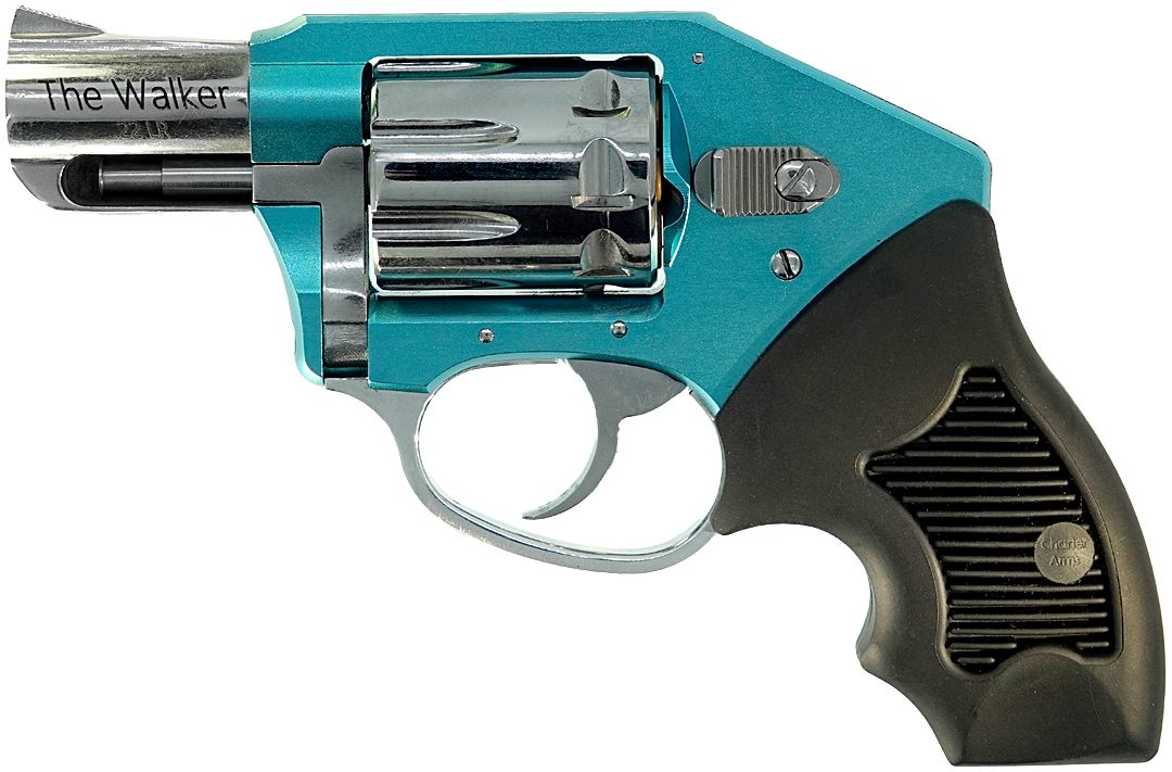 CHARTER ARMS THE WALKER 22 LR 8-SHOT BLUE/HI POLISH view 2