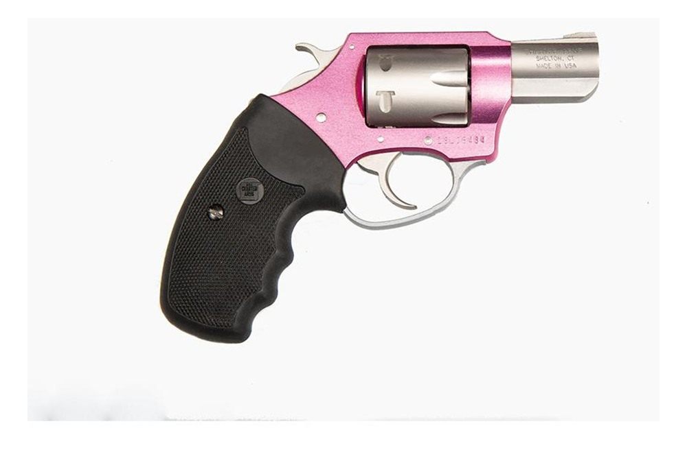 Charter Arms 52330 Pathfinder Pink Lady Small 22 WMR 8 Shot 2in Stainless S view 2