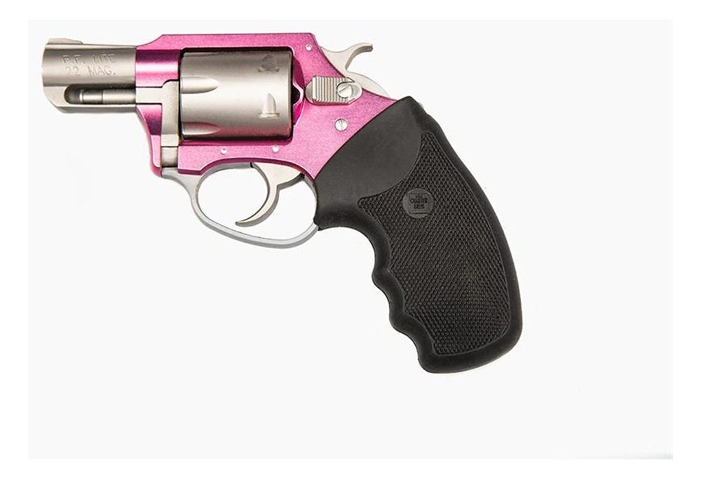 Charter Arms 52330 Pathfinder Pink Lady Small 22 WMR 8 Shot 2in Stainless S view 3