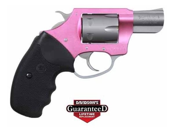 Charter Arms 52330 Pathfinder Pink Lady Small 22 WMR 8 Shot 2in Stainless S view 4