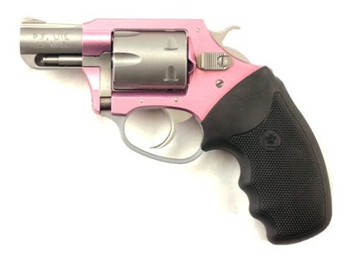 Charter Arms 52330 Pathfinder Pink Lady Small 22 WMR 8 Shot 2in Stainless S view 6