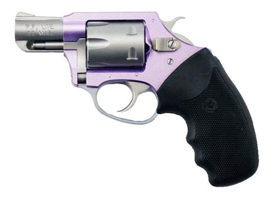 Charter Arms 52340 Pathfinder Lavender Lady Small 22 WMR 8rd 2in Stainless view 2