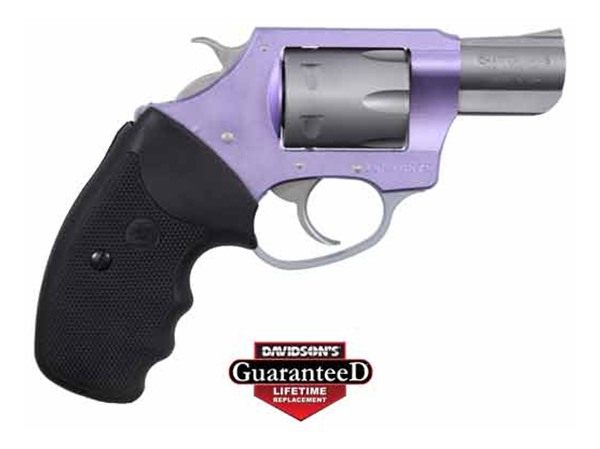 Charter Arms 52340 Pathfinder Lavender Lady Small 22 WMR 8rd 2in Stainless view 3