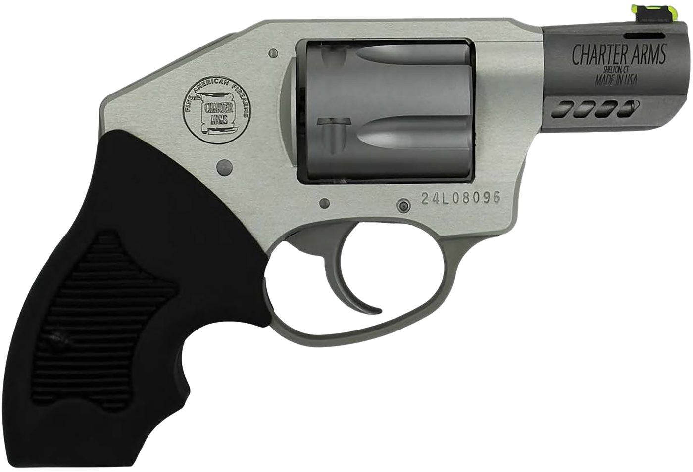 Charter Arms 53801 Off Duty Coyote 380 ACP 5rd 2in Matte Stainless Ported B