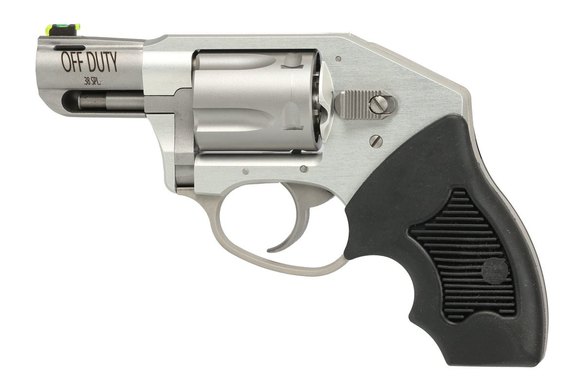 Charter Arms 53811 Off Duty Small 38 Special, 5 Shot 2in Stainless Steel Ba