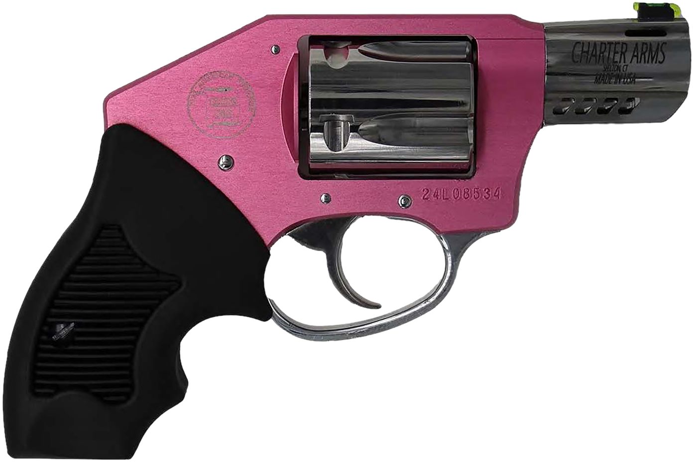 Charter Arms 53812 Off Duty Coyote 380 ACP 5rd 2in Stainless Ported Barrel