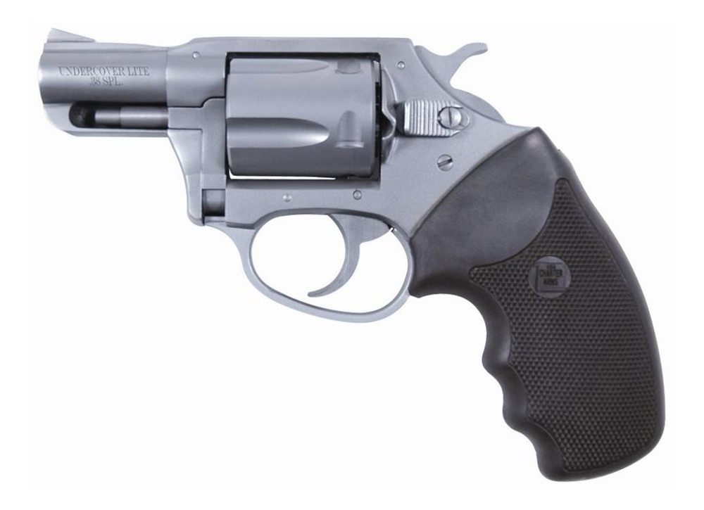 Charter Arms 53820 Undercover Lite Compact 38 Special, 5 Shot 2in Stainless view 2