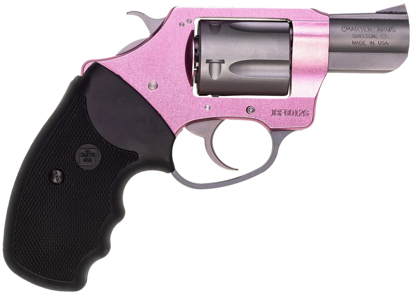 Charter Arms 53830 Undercover Lite Pink Lady Small 38 Special, 5 Shot 2in S