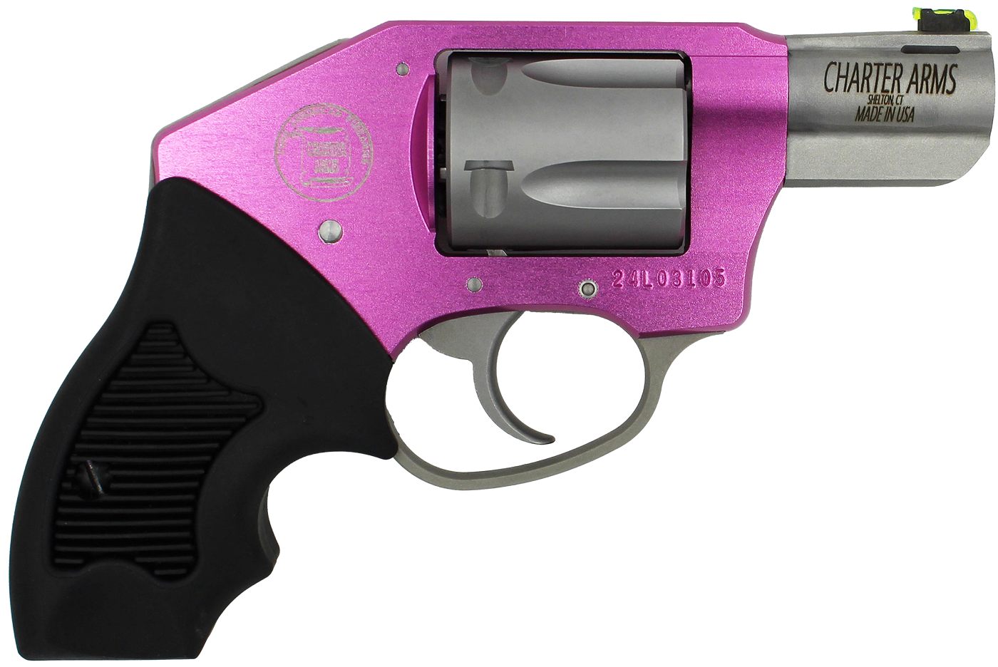Charter Arms 53831 Undercover Lite Pink Lady Small 38 Special, 5 Shot 2in S