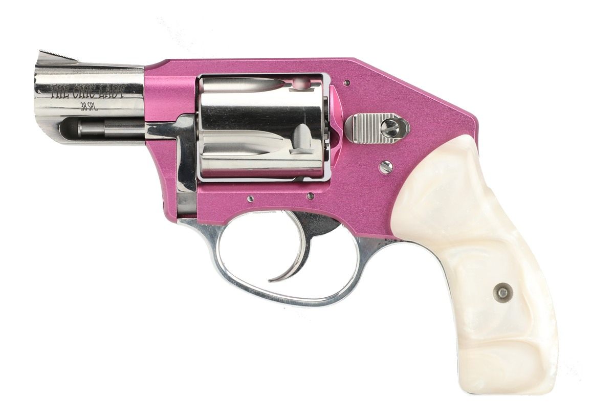 Charter Arms 53852 Chic Lady Off Duty Small 38 Special, 5 Shot 2in High Pol