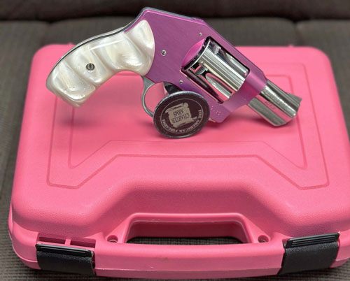 Charter Arms 53852 Chic Lady Off Duty Small 38 Special, 5 Shot 2in High Pol view 4