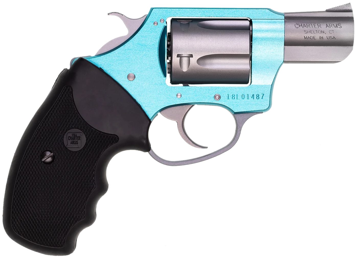 Charter Arms 53860 Undercover Lite Santa Fe Sky Small 38 Special, 5 Shot 2i