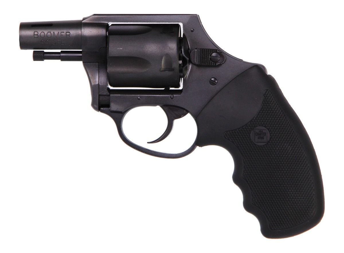 Charter Arms 64429 Boomer Large 44 Special, 5 Shot 2in Black Nitride Ported