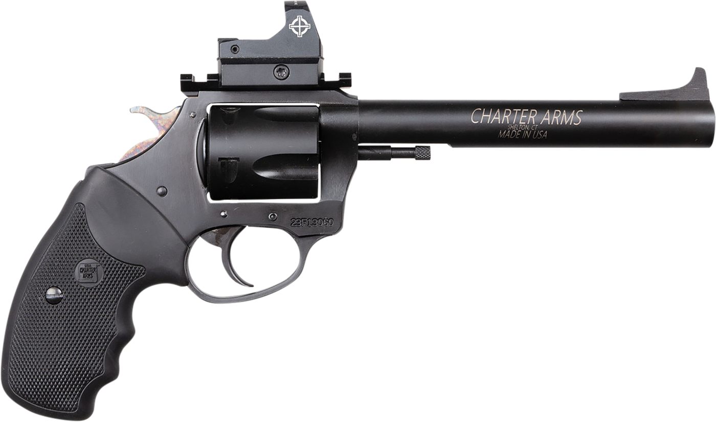 Charter Arms 64465 Mastiff Target Large 44 Special 5 Shot, 6in Black Nitrid