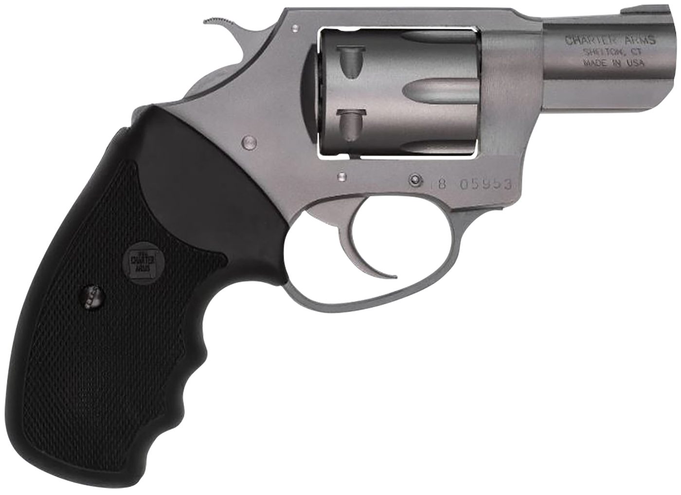 Charter Arms 72224 Pathfinder Small 22 LR, 8 Shot 2in Stainless Steel Barre