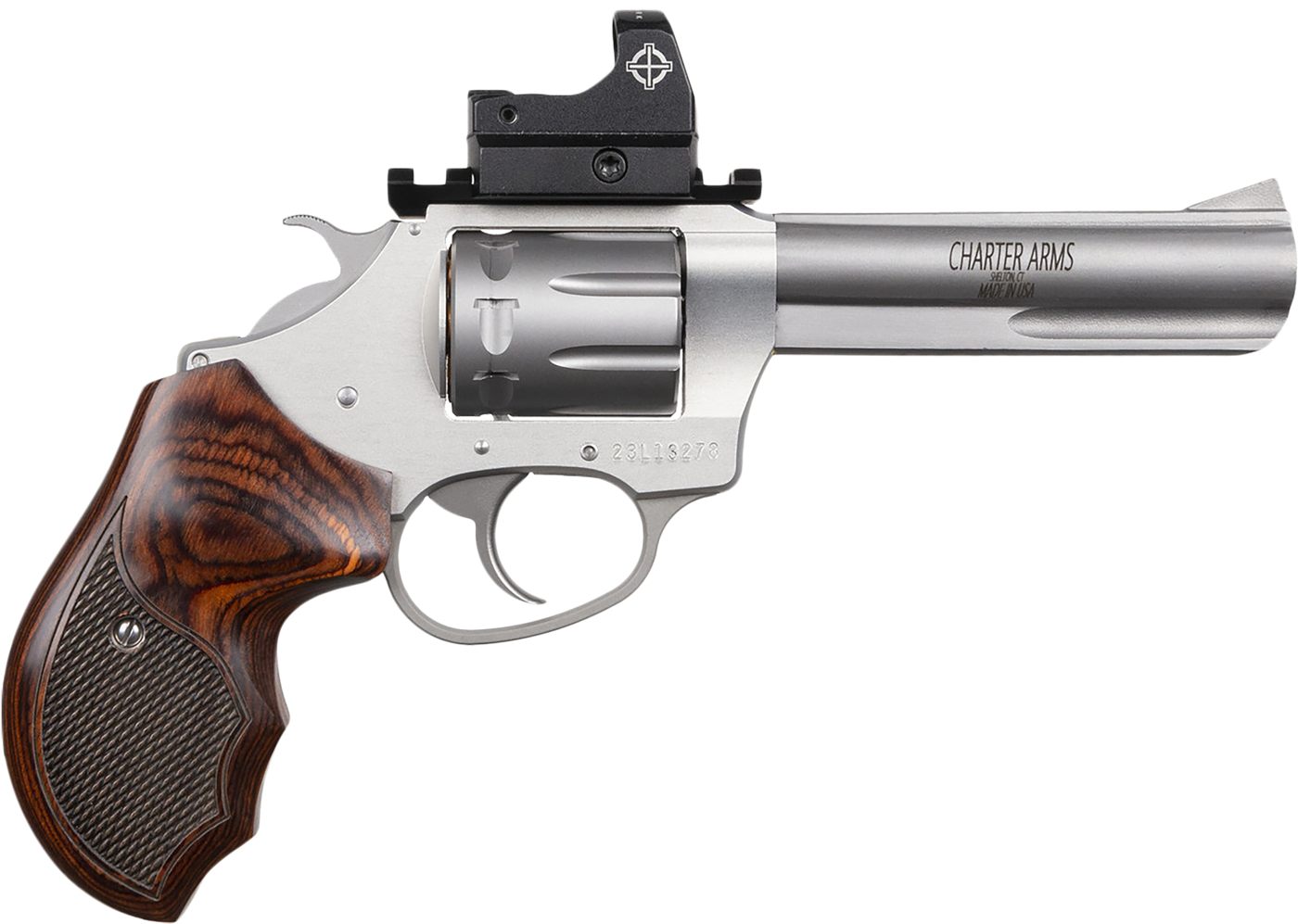 Charter Arms 72245 Target Pathfinder 22 LR 8 Shot, 4.20in Anodized Stainles