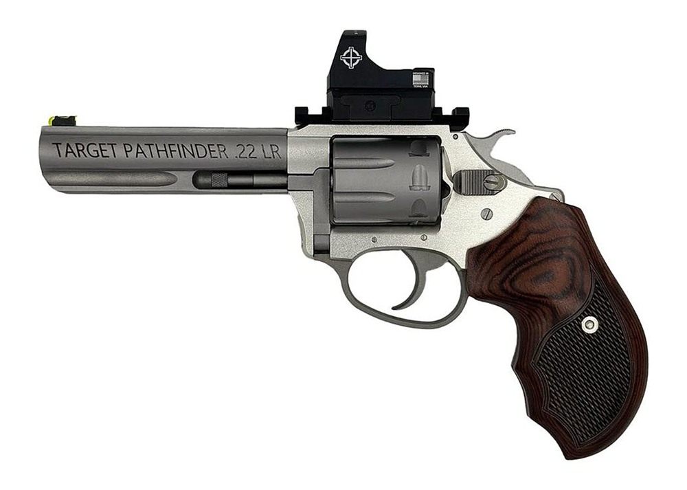 Charter Arms 72245 Target Pathfinder 22 LR 8 Shot, 4.20in Anodized Stainles view 2