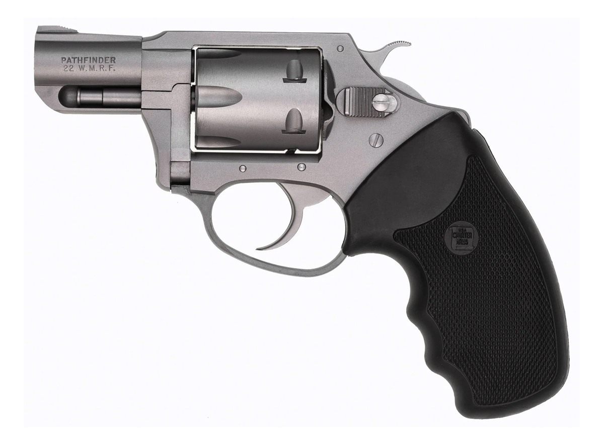 Charter Arms 72324 Pathfinder Small 22 WMR, 8 Shot 2in Stainless Steel Barr view 2
