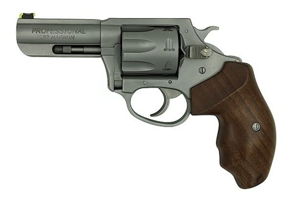 Charter Arms 73230 Professional IV Large 32 H R Mag, 7 Shot 3in Matte Stain view 2