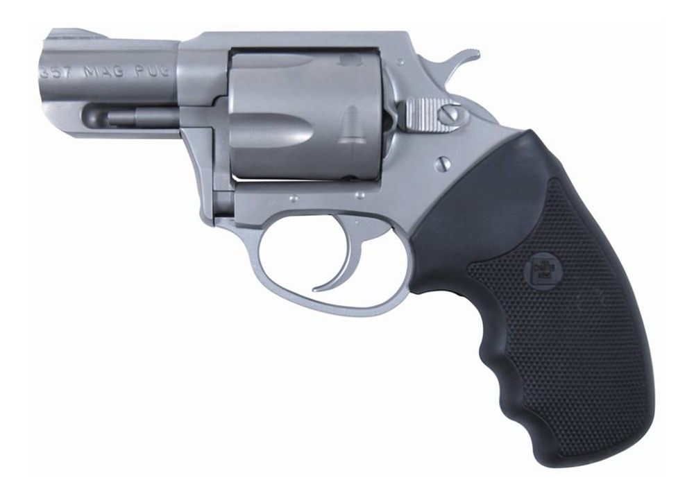 Charter Arms 73520 Mag Pug Large 357 5 Shot 2.20in Matte Stainless Steel Po view 2