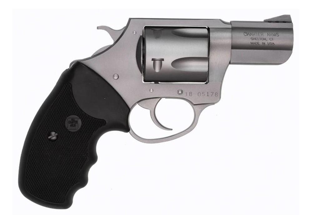 Charter Arms 73520 Mag Pug Large 357 5 Shot 2.20in Matte Stainless Steel Po view 3
